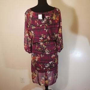 Cato Dresses - Purple floral dress Cato Dresses - Purple floral dress